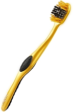 Zahnbürste weich 360° Charcoal Gold golden-schwarz - Colgate 360 Charcoal Gold Soft Toothbrush — Bild N2