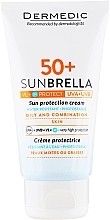 Sonnenschutzcreme für fettige und Mischhaut SPF 50 - Dermedic Sunbrella Sun Protection Cream Oily and Combination SPF50 — Foto N2