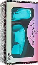 Düfte, Parfümerie und Kosmetik Haarbürsten-Set türkis 2 St. - Dessata Bright Turquoise Duo Pack
