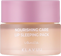 Nachtmaske für Lippen mit Vanilleduft - Klavuu Nourishing Care Lip Sleeping Pack Vanilla — Bild N1