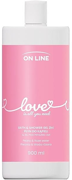 2in1 Bade- und Duschgel Love - On Line Bath & Shower Gel — Bild N1