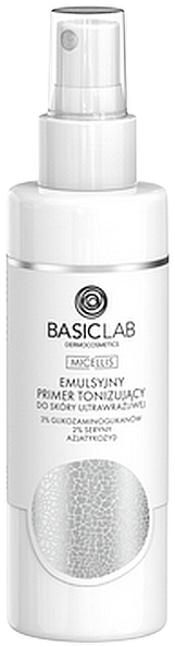 Tonisierender Emulsions-Primer für überempfindliche Haut - BasicLab Dermocosmetics Micellis — Bild N1