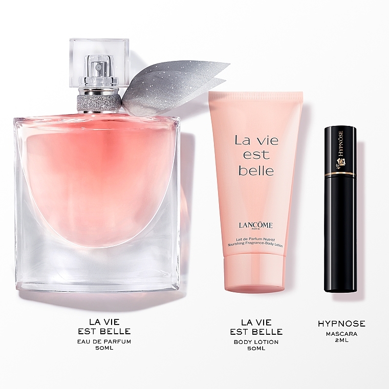 Lancome La Vie Est Belle - Duftset (Eau de Parfum 50ml + Körperlotion 50ml + Mascara 2ml)  — Bild N3