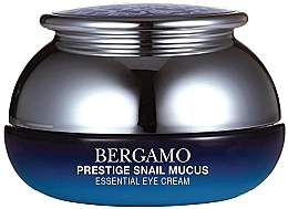 Düfte, Parfümerie und Kosmetik Essentielle Augencreme mit Schneckenschleim - Bergamo Prestige Snail Mucus Essential Eye Cream