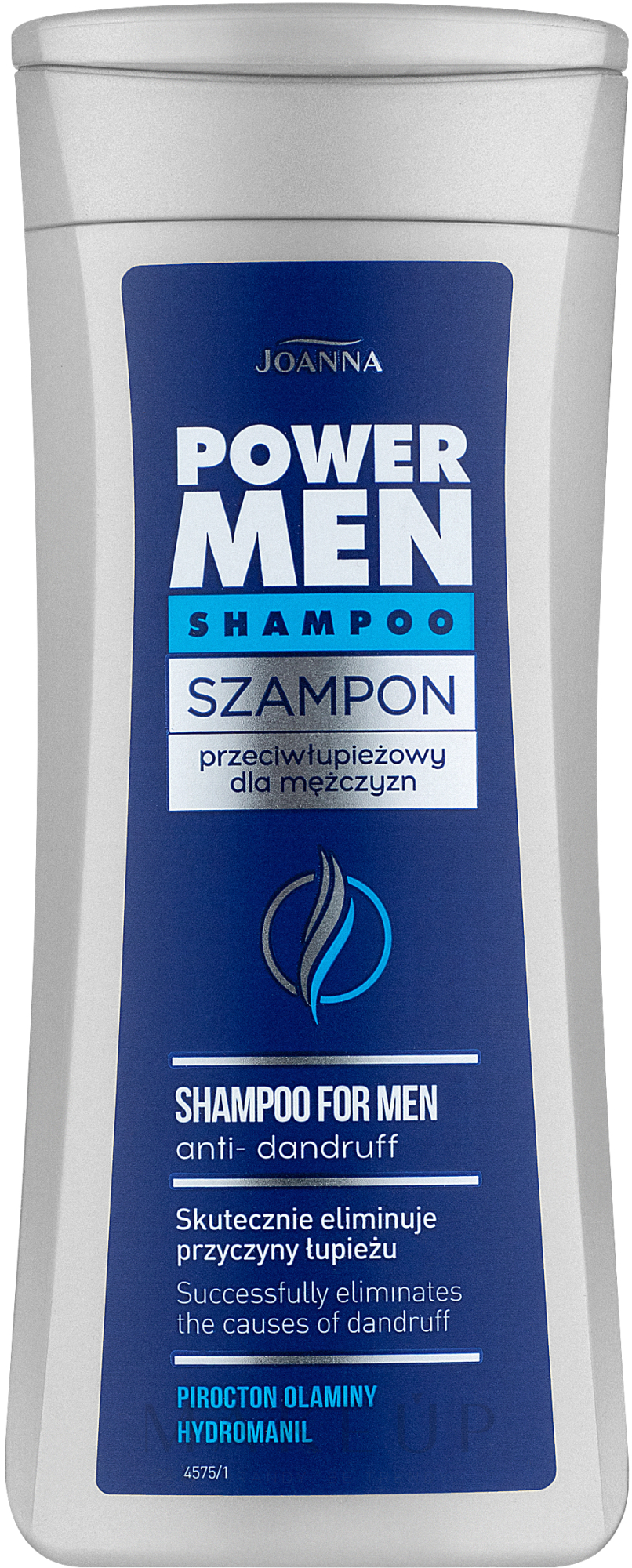 Anti-Schuppen Shampoo für Männer - Joanna Power Hair Shampoo Anti-Dandruff — Bild 200 ml