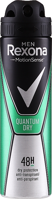 Deospray Antitranspirant - Rexona Spray Men Motionsense Quantum Dry — Bild N1