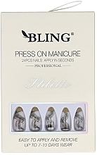 Düfte, Parfümerie und Kosmetik Künstliche Nägel rauchig - Bling Press On Manicure