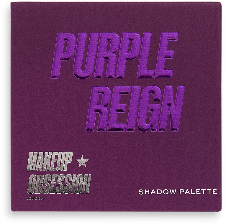 Lidschatten-Palette - Makeup Obsession Purple Reign Eyeshadow Palette — Bild N2