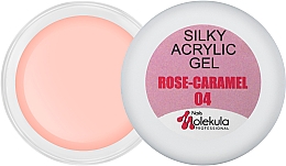 Acryl-Nagelgel - Nails Molekula Silky Acrylic Gel Rose-Caramel — Bild N1