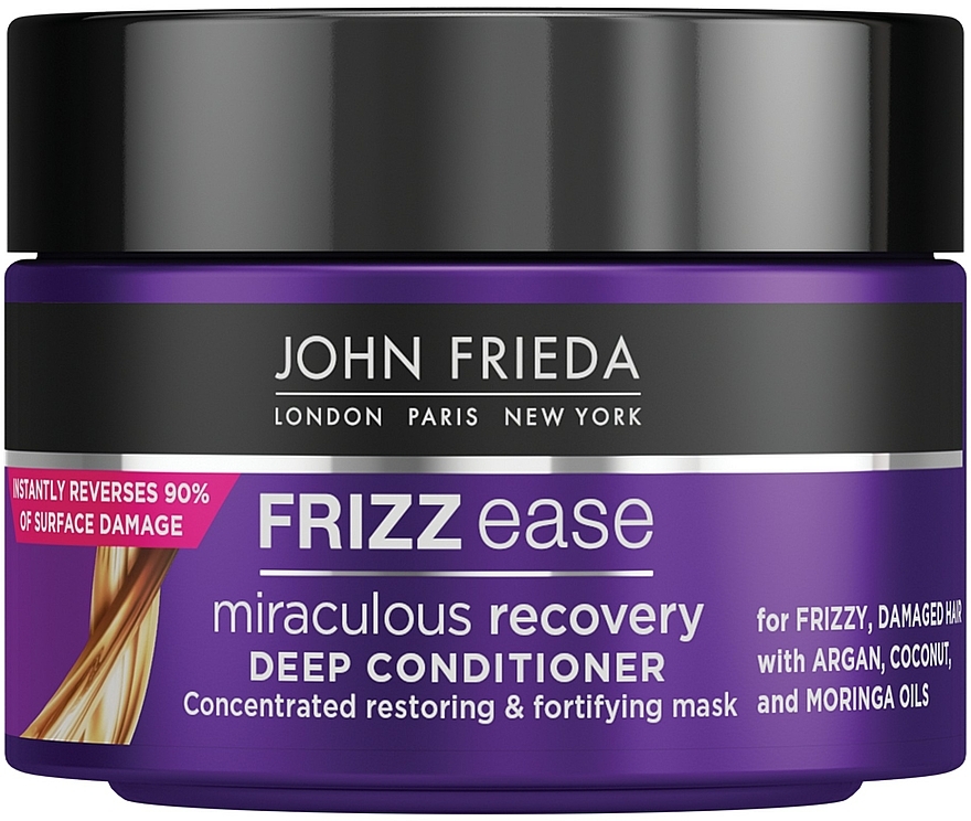 Intensivpflegemaske für widerspenstiges Haar - John Frieda Frizz-Ease Miraculous Recovery Intensive Masque — Foto N1