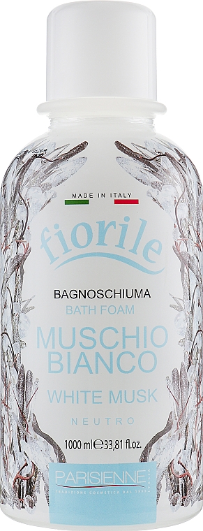 Badeschaum Weißer Moschus - Parisienne Italia Fiorile White Musk Bath Foam — Bild N1