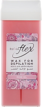 Düfte, Parfümerie und Kosmetik Breiter Roll-on-Wachsapplikator für den Körper mit Rosenöl - ItalWax Flex