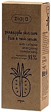 Serum für Gesicht und Hals mit Ananasextrakt - Ziaja Pineapple Skin Care Face & Neck Serum — Bild N2