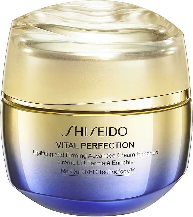 Straffende und festigende Gesichtscreme  - Shiseido Vital Perfection Uplifting And Firming Advanced Cream Enriched  — Bild N1