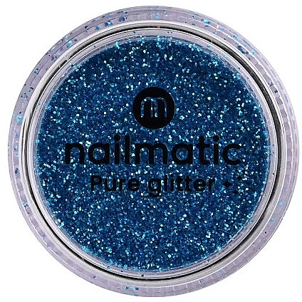 Nagelglitzer - Nailmatic Pure Glitter Small Sky Blue Glitters  — Bild N1