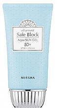 Düfte, Parfümerie und Kosmetik Sonnenschutzgel für den Körper SPF50+/PA+++ - Missha All Around Safe Block Aqua Sun Gel SPF50+/PA++++