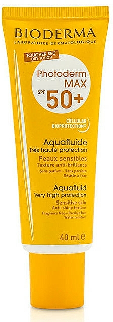 Sonnenschutzfluid für normale, ölige und Mischhaut SPF 50+ - Bioderma MAX Aquafluid SPF 50+  — Bild N2