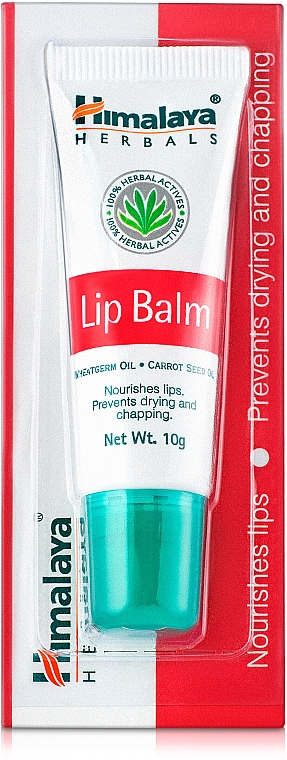 Lippenbalsam mit Weizenkeimöl und Karottensamenöl - Himalaya Herbals Lip Balm (Tube) — Bild N7