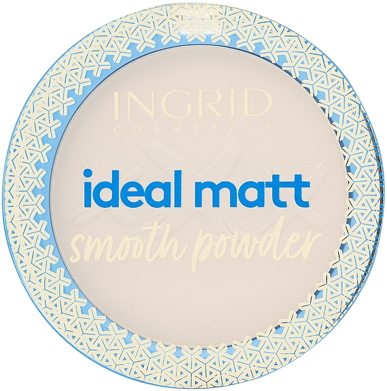 Kompaktes Puder - Ingrid Cosmetics Ideal Matt Smooth Powder — Bild N1