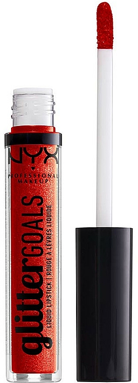 Flüssiger Lippenstift - NYX Professional Glitter Goals Liquid Lipstick (7 ml) — Bild N1