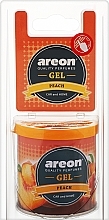 Gel-Lufterfrischer Pfirsich - Areon Gel Can Blister Peach  — Bild N1