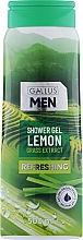 Duschgel für Männer Zitrone - Gallus Men Lemon Grass Extract Shower Gel — Bild N1