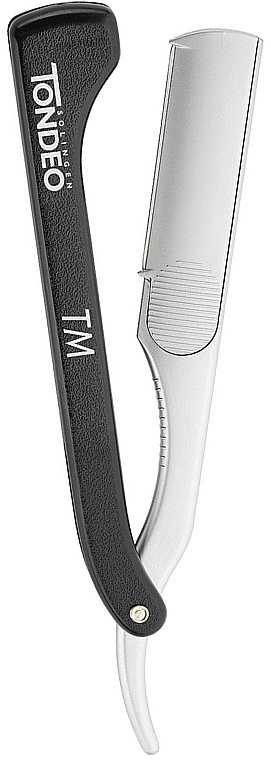 Klappbarer Friseurrasierer mit 10 auswechselbaren Klingen - Tondeo M-Line Razor + 10 TCR Blades — Bild N1