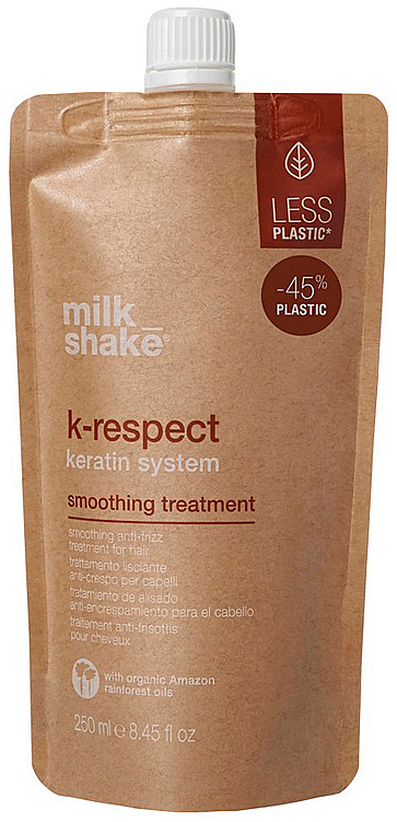 Glättende Anti-Frizz-Behandlung für das Haar - Milk Shake K-Respect Smoothing Treatment — Bild N1