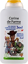 Düfte, Parfümerie und Kosmetik Extra sanftes 3in1 Duschgel, Shampoo und Badeschaum für Kinder Toy Story 4 - Corine De Farme Toy Story 4 Shower Gel
