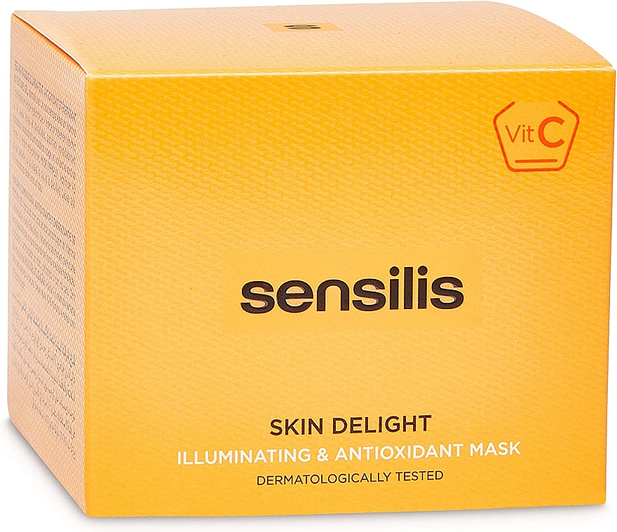 Gel-Gesichtsmaske - Sensilis Skin Delight Illuminating & Antioxidant Mask — Bild N2