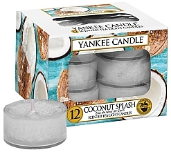 Düfte, Parfümerie und Kosmetik Teelichter Coconut Splash - Yankee Candle Coconut Splash Tea Light Candles