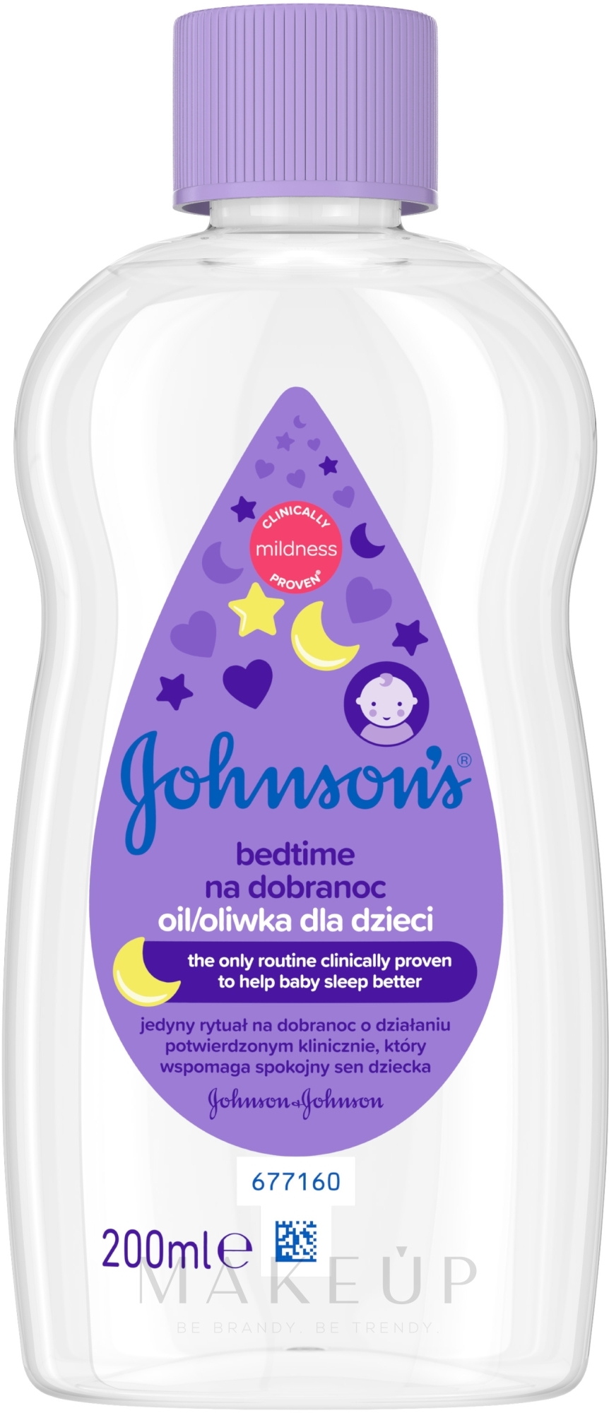 Beruhigendes Körperöl für Babys - Johnson’s Baby — Foto 200 ml