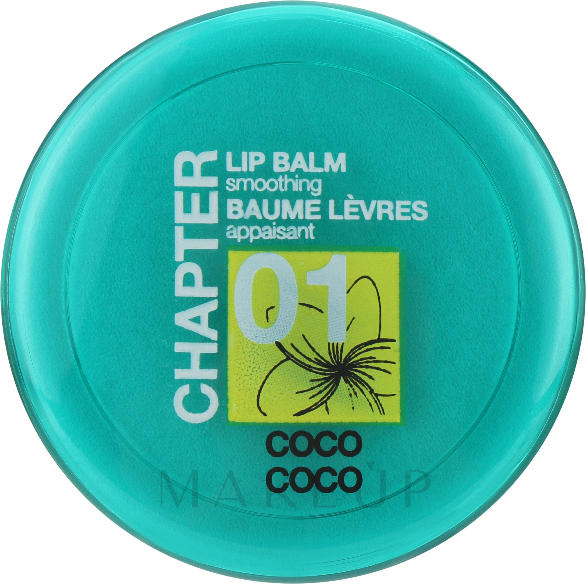Lippenbalsam mit Kokos- und Monoi-Duft - Mades Cosmetics Chapter 01 Coco Lip Balm — Bild 15 ml