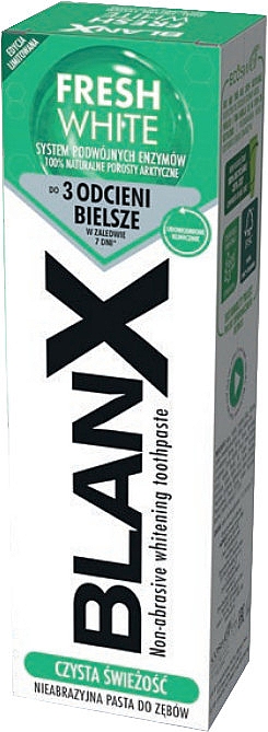 Aufhellende Zahnpasta - Blanx Fresh White Toothpaste Limited Edition — Bild N1