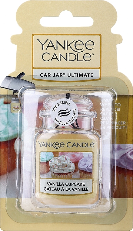 Auto-Lufterfrischer - Yankee Candle Vanilla Cupcake Car Jar Ultimate — Bild N1