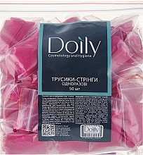 Düfte, Parfümerie und Kosmetik Panty-Slip aus Vliesstoff für Frauen für Spa-Behandlungen himbeerrot - Doily