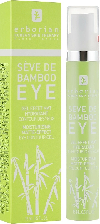 Feuchtigkeitsspendendes Augenkonturgel mit Bambusextrakt - Erborian Bamboo Eye Gel — Bild N1