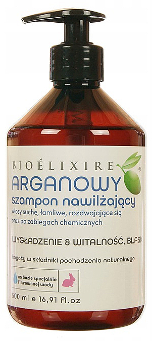 Feuchtigkeitsspendendes Shampoo mit Arganöl - Bioelixire Argan Shampoo — Bild N1