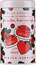 Set - NCLA Beauty Winter Berries (Lippenbalsam/10 ml + Lippenpeeling/15 ml + Massagegerät) — Bild N1