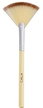 Düfte, Parfümerie und Kosmetik Fächerpinsel klein - Cala Small Fan Brush 76411