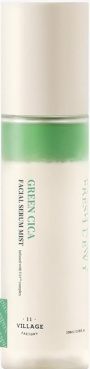 Gesichtsserum mit Centella-Extrakt - Village 11 Factory Fresh Dewy Green Cica Facial Serum Mist  — Bild N1