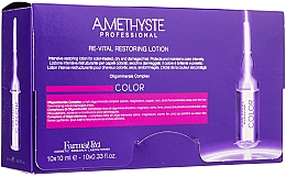 Düfte, Parfümerie und Kosmetik Haarlotion - Farmavita Amethyste Color Re-Vital Restoring Lotion 10x10ml