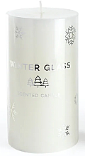 Düfte, Parfümerie und Kosmetik Duftkerze weiß 7x8 cm - Artman Winter Glass