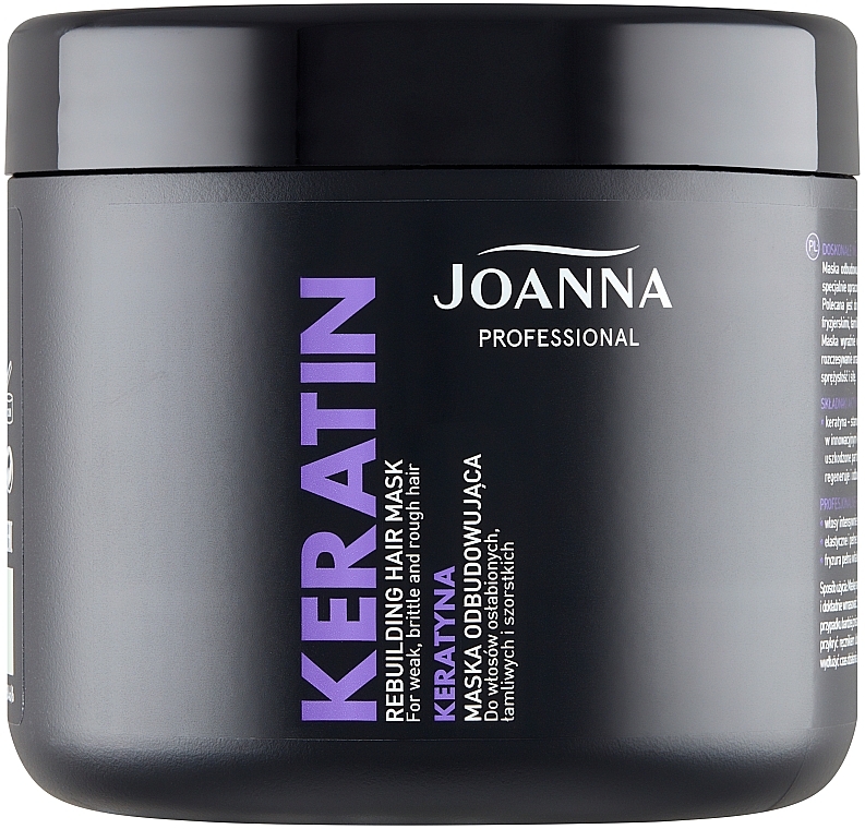 Regenerierende Maske mit Keratin für schwaches und strapaziertes Haar - Joanna Professional — Bild N1