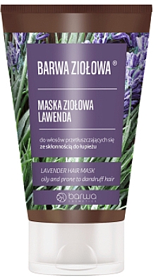 Haarmaske mit Lavendelextrakt - Barwa Lawender Herb Mask