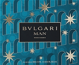Bvlgari Man Wood Essence - Duftset (Eau de Parfum 100 ml + Eau de Parfum 15 ml) — Bild N1