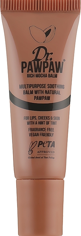 Lippenbalsam Intensiv Mokka - Dr PawPaw. Multi-Purpose Rich Mocha Balm — Bild N1