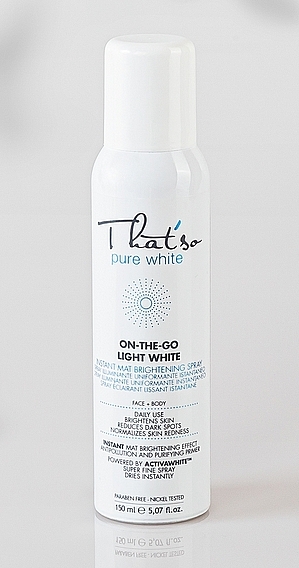 Spray für Gesicht und Körper - That'So Go Light White Spray  — Bild N1