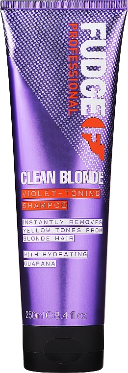 Haarshampoo mit Guaraná - Fudge Clean Blond Violet Toning Shampoo — Bild N1