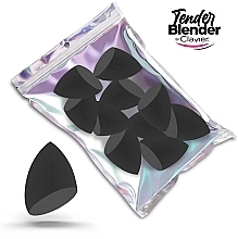 Make-up-Schwamm-Set abgeschrägt schwarz - Clavier Tender Blender Super Soft — Bild N1